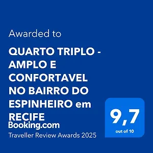 Triplo - Amplo E Confortavel No Bairro Do Espinheiro Recife